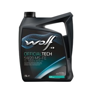  WOLF OFFICIALTECH 5W20 MS-FE 5L