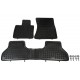 Grīdas paklāji (gumijas, 3gab., melns) BMW X5 (E70), X6 (E71, E72) 02.06-06.14
