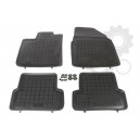 Grīdas paklāji (gumijas, 4gab., melns) NISSAN QASHQAI I 02.07-12.13