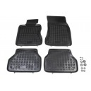 Grīdas paklāji (gumijas, 4gab., melns) BMW 5 (E60) 12.01-03.10
