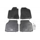 Grīdas paklāji (gumijas, 4gab., melns) TOYOTA AVENSIS 04.03-11.08