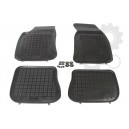 Grīdas paklāji (gumijas, 4gab., melns) AUDI A4 11.94-09.01