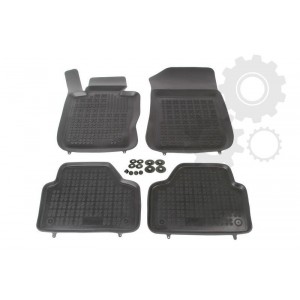 Grīdas paklāji (gumijas, 4gab., melns) BMW X1 (E84) 10.09-06.15