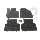 Grīdas paklāji (gumijas, 4gab., melns) HYUNDAI IX35 01.10-