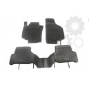 Grīdas paklāji (gumijas, 3gab., melns) SEAT ALTEA XL 10.06-