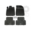 Grīdas paklāji (gumijas, 4gab., melns) CITROEN C5 I, C5 II 03.01-