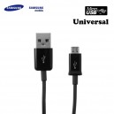 Samsung ECC1DU4BBE Universāls Micro USB 2.0 Datu un uzlādes kabelis 1m Melns (OEM)