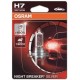 OSRAM H7 55W NIGHT BREAKER® SILVER +100% 12V Blister 1gab.