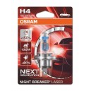 OSRAM H4 55W 12V BLISTER NIGHT BREAKER LASER +150% 1GB