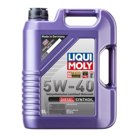  Синтетическое моторное масло Diesel Synthoil 5W-40 5L