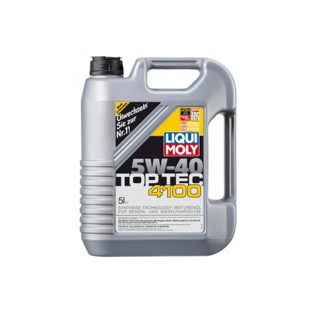 Motoreļļa Top-Tec 4100 SAE 5W-40 5L 