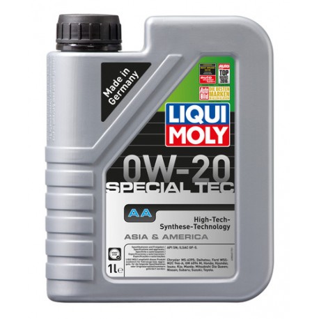 LIQUI MOLY НС-синтетическое моторное масло Special Tec AA 0W-20 1L