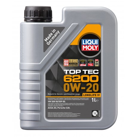 LIQUI MOLY TOP TEC 6200 0W-20 1L