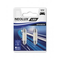 NEOLUX Spuldze C5W 36MM (2 gab., 12 V, 0,5 W, balta