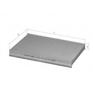 Salona filtrs MAHLE ORIGINAL LA138 