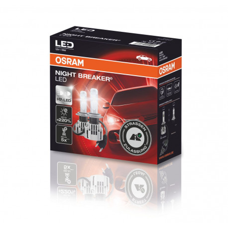 H7 LED OSRAM NIGHT BREAKER +220% (KOMPLEKTS 2 GAB.)