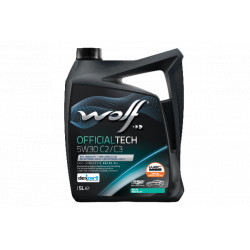 WOLF OFFICIALTECH 5W30 C3 5L