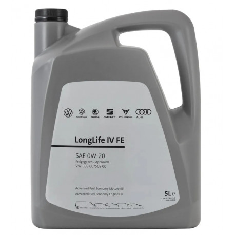 0W20 VW GROUP LONGLIFE IV FE 5L