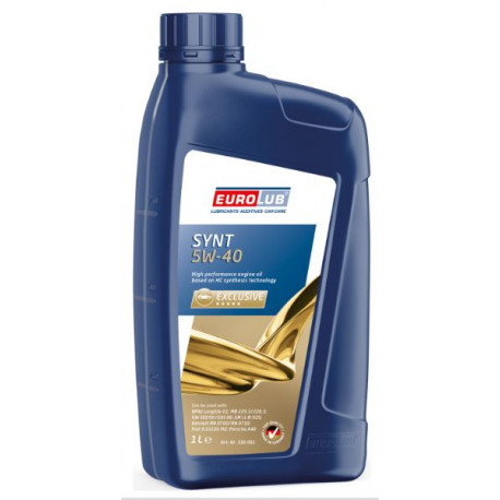 EUROLUB SYNT SAE 5W-40 1L