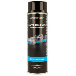 Stone Chip Spray Medium Solid BLACK 500ml
