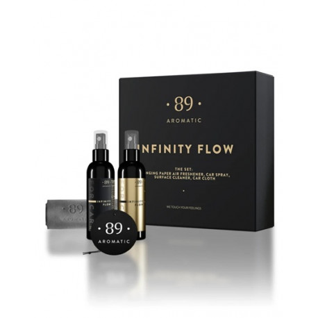 Kopšanas komplekts Infinity Flow - jasmīns, kafija un vaniļa