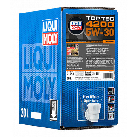  LIQUI MOLY Top-Tec 4200 5W-30 20L 