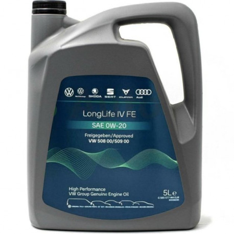 0W20 VW GROUP LONGLIFE IV FE 5L
