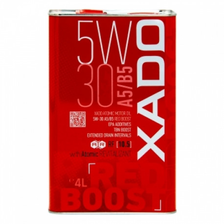 RED BOOST XADO Atomic Oil 5W-30 A5/B5 4L