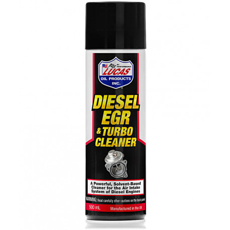 Dīzeļmotoru EGR vārstu un turbomotoru tīrīšanas līdzeklis / LUCAS OIL Diesel EGR & Turbo Cleaner 500ml