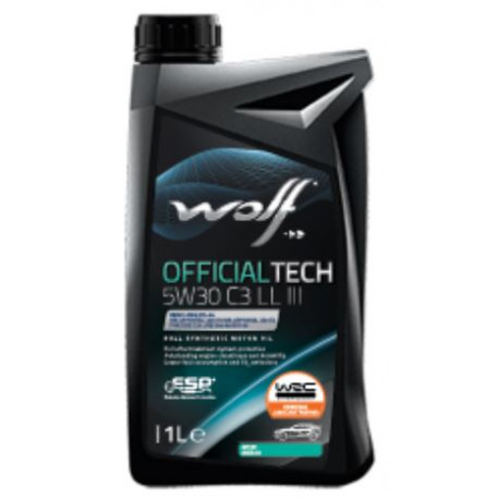 WOLF OFFICIALTECH 5W30 C3 LL III 1L