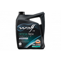 WOLF OFFICIALTECH 5W30 C3 LL III 5L