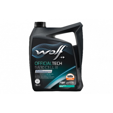 WOLF OFFICIALTECH 5W30 C3 LL III 5L